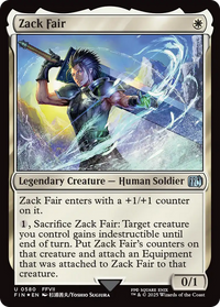 Zack Fair (Surge Foil) (FIN-580) - FINAL FANTASY Foil