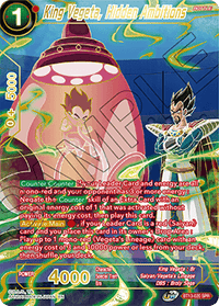 King Vegeta, Hidden Ambitions (SPR) (BT13-020) [Supreme Rivalry] - POKÉ JEUX