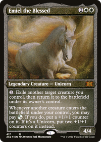 Emiel the Blessed (Foil Etched) (2X2-417) - Double Masters 2022 Foil