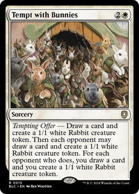 Tempt with Bunnies [Bloomburrow Commander]
