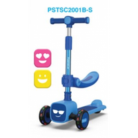 POKER FACE SCOOTER SEAT BLUE (Special Order)