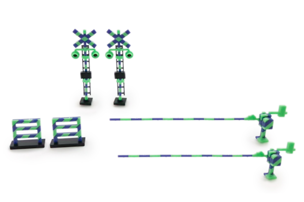 Railway Crossing（Green×Blue) (Pre-Order)