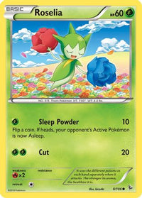 Roselia (8/106)  - XY  Flashfire