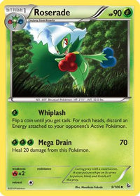 Roserade (9/106) - XY  Flashfire
