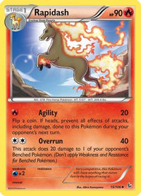 Rapidash (15/106)  - XY  Flashfire