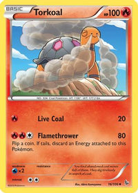 Torkoal (16/106) - XY  Flashfire