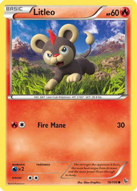 Litleo (19/106)  - XY  Flashfire