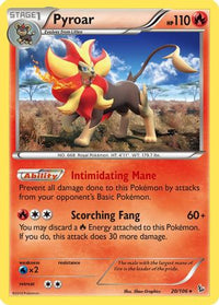 Pyroar (20/106)  - XY  Flashfire Holofoil