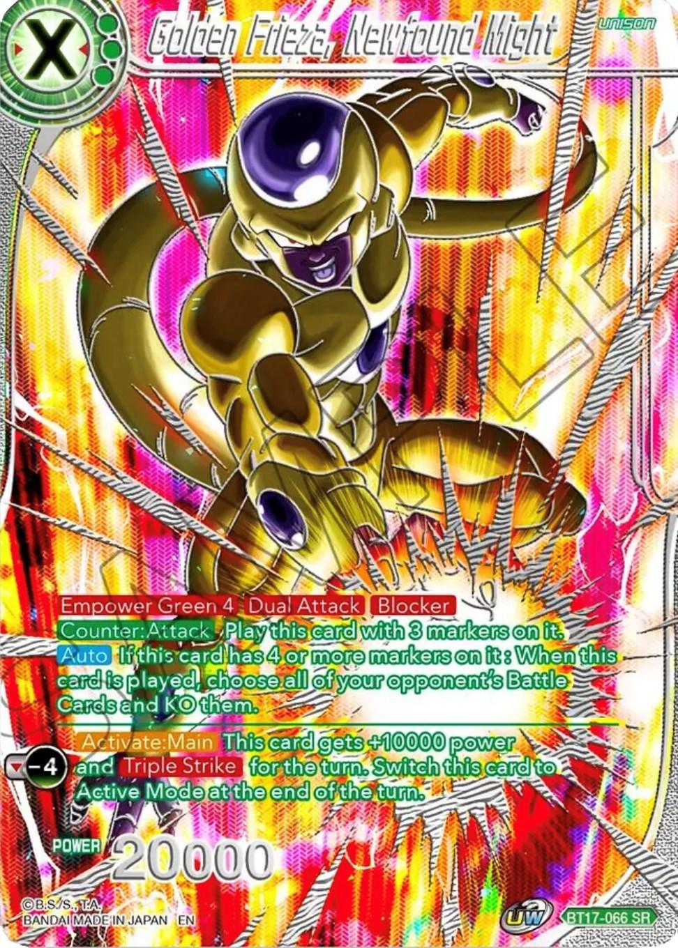 Golden Frieza, Newfound Might (BT17-066) [Collector's Selection Vol. 3] - POKÉ JEUX