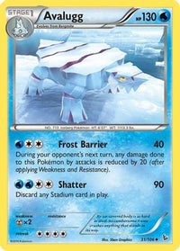 Avalugg (31/106) - XY  Flashfire