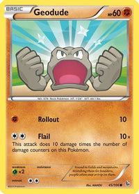Geodude (45/106)  - XY  Flashfire