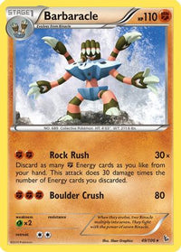 Barbaracle (49/106) - XY  Flashfire