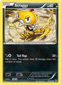 Scraggy (58/106) - XY  Flashfire