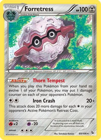 Forretress (60/106) - XY  Flashfire