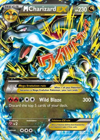 M Charizard EX (X) (69/106) - XY  Flashfire Holofoil