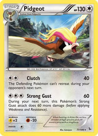 Pidgeot (77/106)  - XY  Flashfire