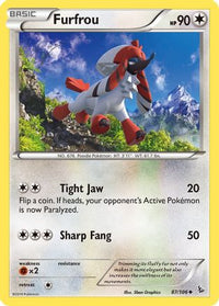Furfrou (87/106) - XY  Flashfire