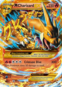 M Charizard EX (Y) (Secret) (107/106)  - XY  Flashfire Holofoil