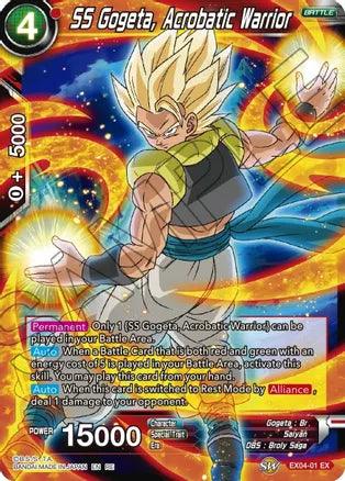 SS Gogeta, Acrobatic Warrior (EX04-01) [Mythic Booster] - POKÉ JEUX