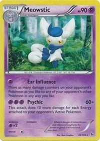 Meowstic (XY Flashfire) (43/106)  - Deck Exclusives Holofoil