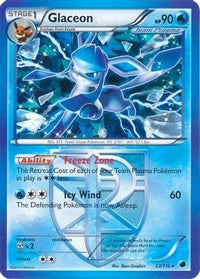 Glaceon (BW Plasma Freeze) (23/116)  - Deck Exclusives Holofoil