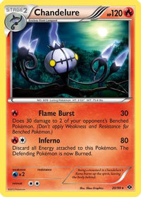 Chandelure (20/99)  - Next Destinies Holofoil