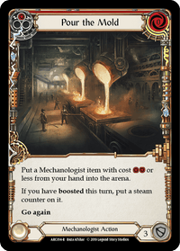 Pour the Mold (Red) [ARC014-R] (Arcane Rising) 1st Edition Normal - POKÉ JEUX
