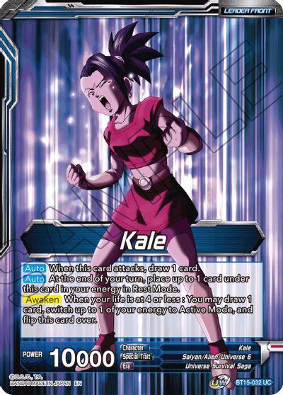 Kale // Kale, Demon of Universe 6 (BT15-032) [Saiyan Showdown] - POKÉ JEUX