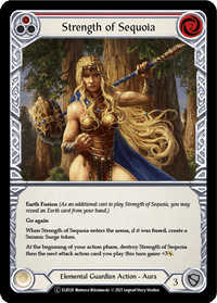 Strength of Sequoia (Red) [U-ELE028] (Tales of Aria Unlimited) Unlimited Normal - POKÉ JEUX