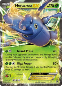 Heracross EX (4/111)  - XY  Furious Fists Holofoil