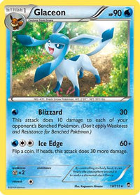 Glaceon (19/111)  - XY  Furious Fists