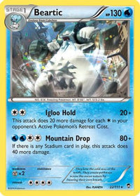 Beartic (22/111)  - XY  Furious Fists