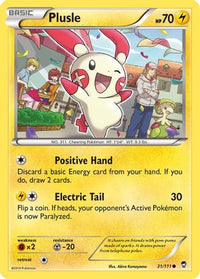 Plusle (31/111) - XY  Furious Fists