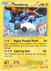 Thundurus (33/111)  - XY  Furious Fists