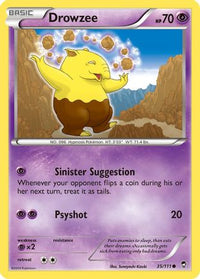 Drowzee (35/111) - XY  Furious Fists