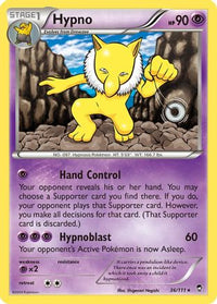 Hypno (36/111)  - XY  Furious Fists