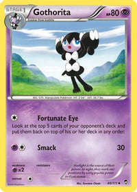 Gothorita (40/111)  - XY  Furious Fists