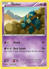 Golett (42/111)  - XY  Furious Fists