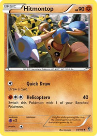 Hitmontop (49/111)  - XY  Furious Fists
