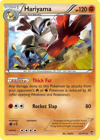 Hariyama (52/111)  - XY  Furious Fists