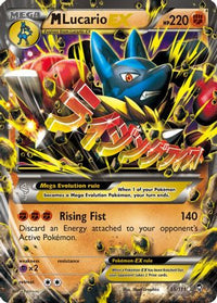 M Lucario EX (55/111) - XY  Furious Fists Holofoil