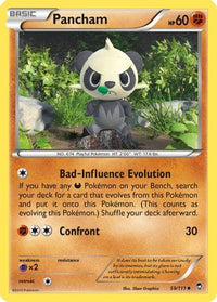 Pancham (59/111)  - XY  Furious Fists