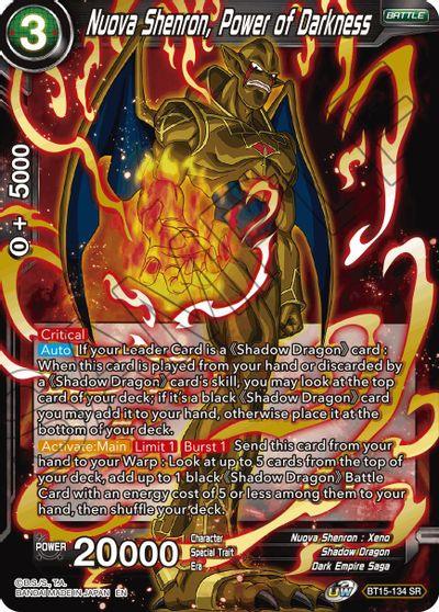Nuova Shenron, Power of Darkness (BT15-134) [Saiyan Showdown] - POKÉ JEUX
