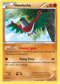 Hawlucha (63/111)  - XY  Furious Fists Holofoil