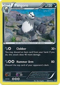 Pangoro (Cracked Ice Holo) (68/111)  - Deck Exclusives Holofoil