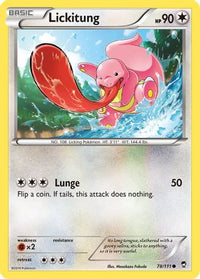 Lickitung (78/111)  - XY  Furious Fists