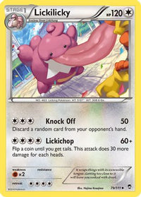 Lickilicky (79/111)  - XY  Furious Fists