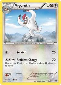 Vigoroth (82/111)  - XY  Furious Fists