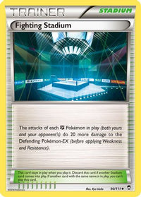 Fighting Stadium (90/111) - XY  Furious Fists