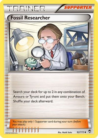 Fossil Researcher (92/111)  - XY  Furious Fists